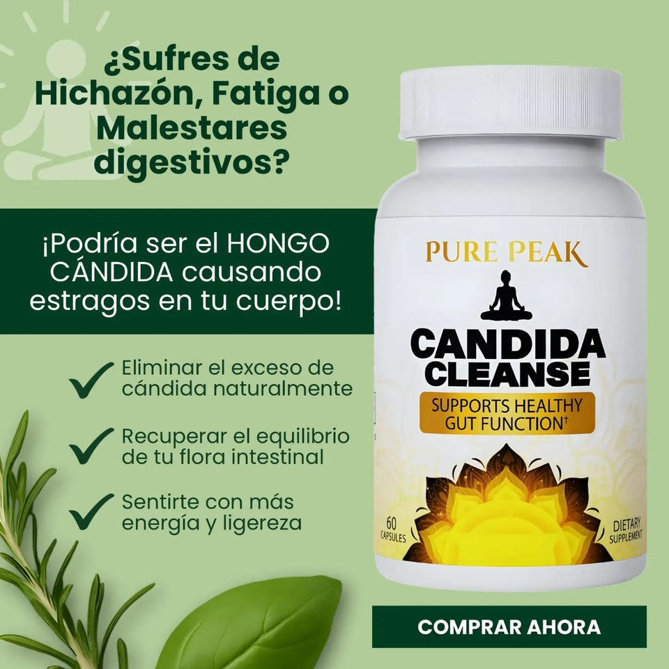 Candida Cleanse – Apoyo natural para tu equilibrio intestinal